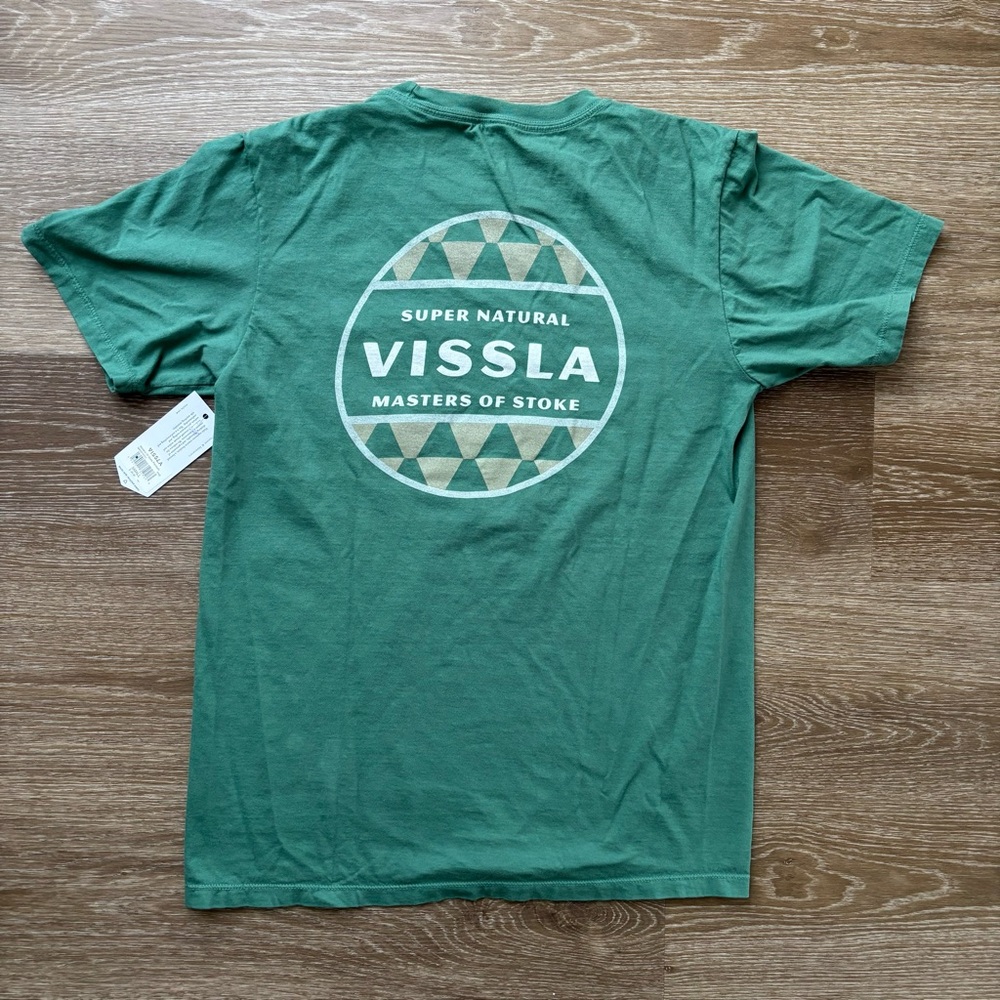 VISSLA Super Natural Green Tee